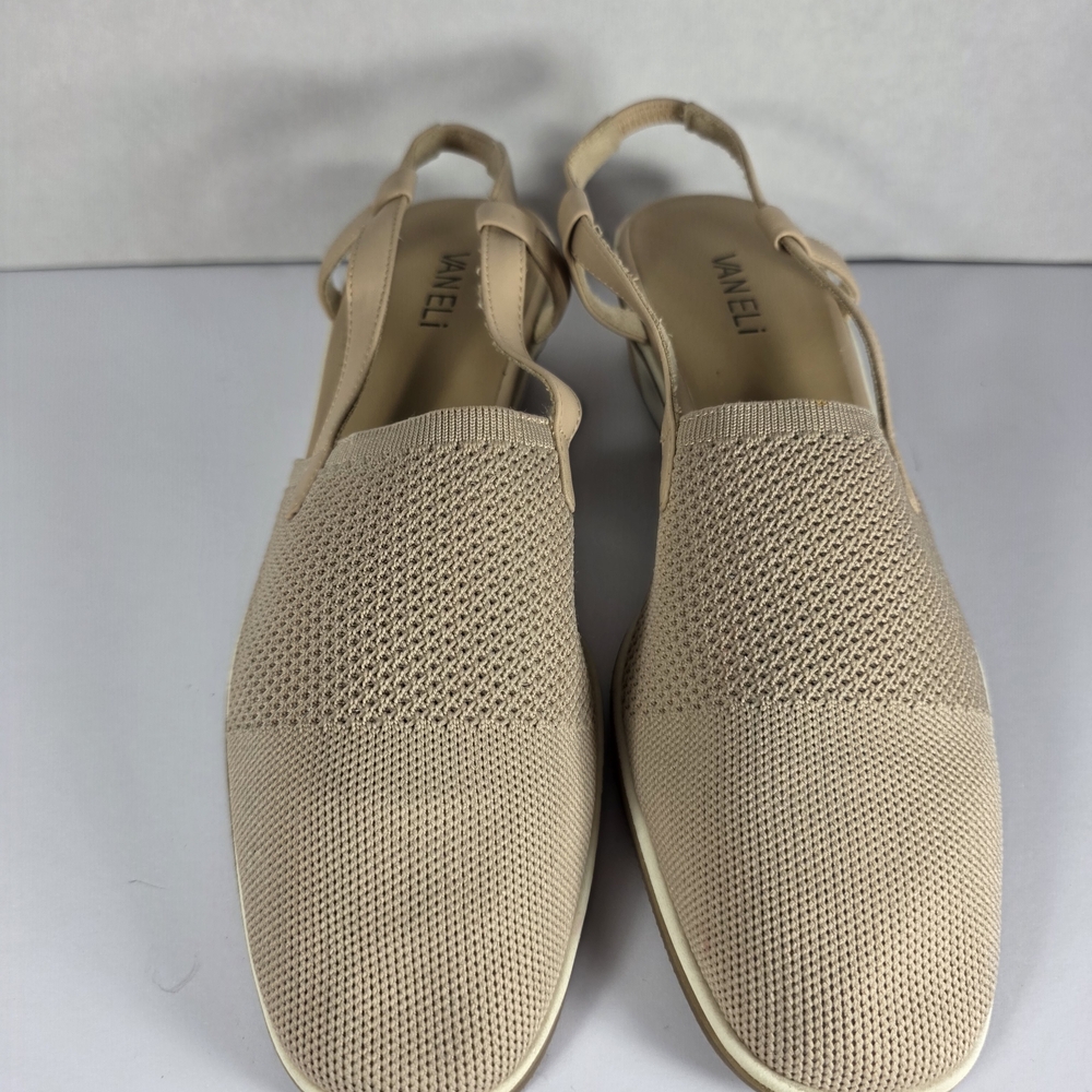 Vaneli Women's Tan Slingback Shoes